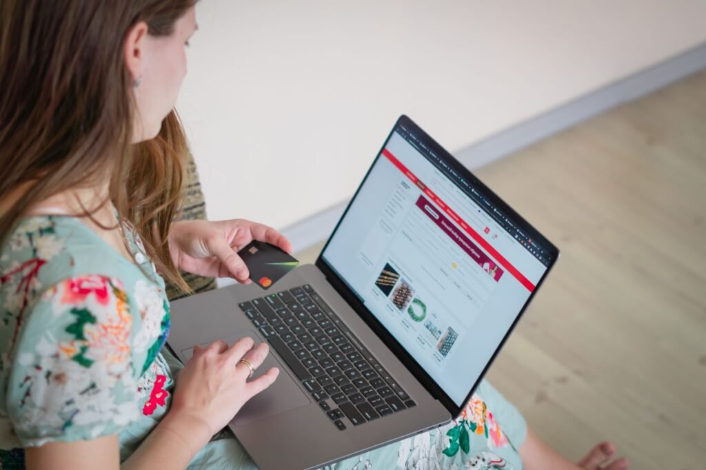 Online purchase through an affiliate link