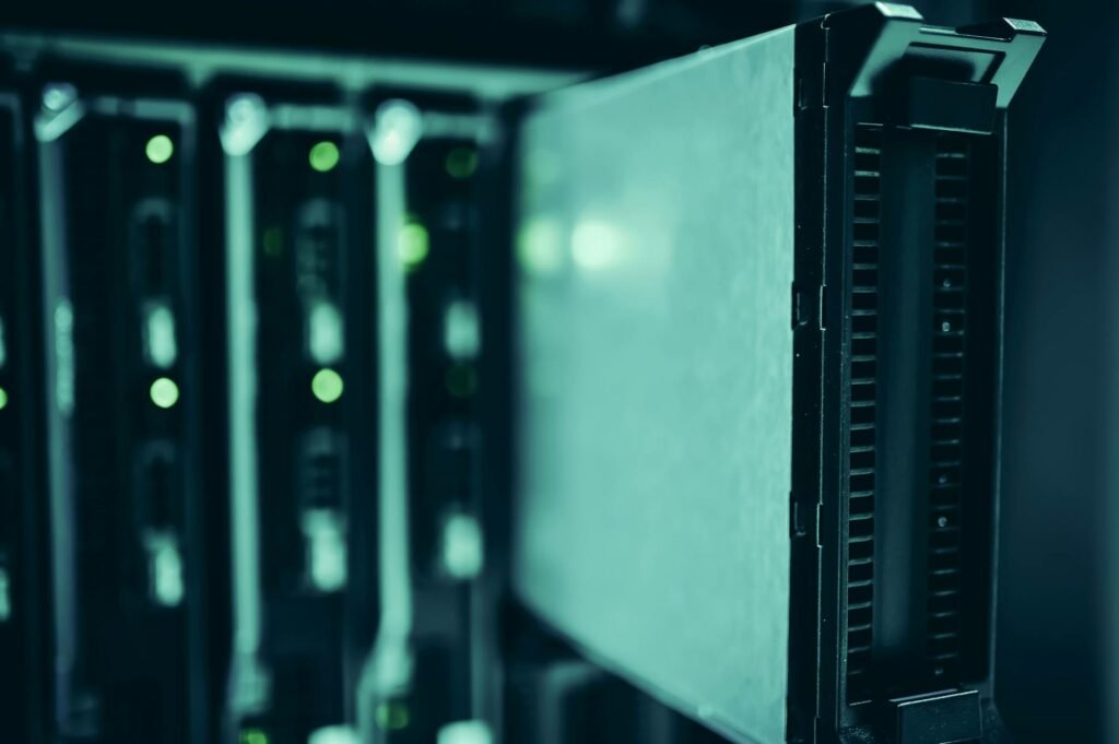 Web hosting servers in a data center